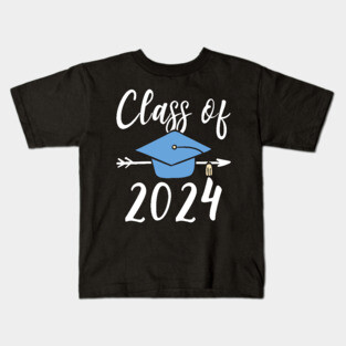 Class Of 2024 Senior Graduation Kids T-Shirt