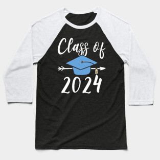 Class Of 2024 Senior Graduation Baseball T-Shirt
