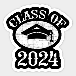 Class of 2024 Shirt Grow With Me First Day School Graduation Sticker