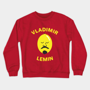 Vladimir Lemin (Lenin Lemon) Crewneck Sweatshirt