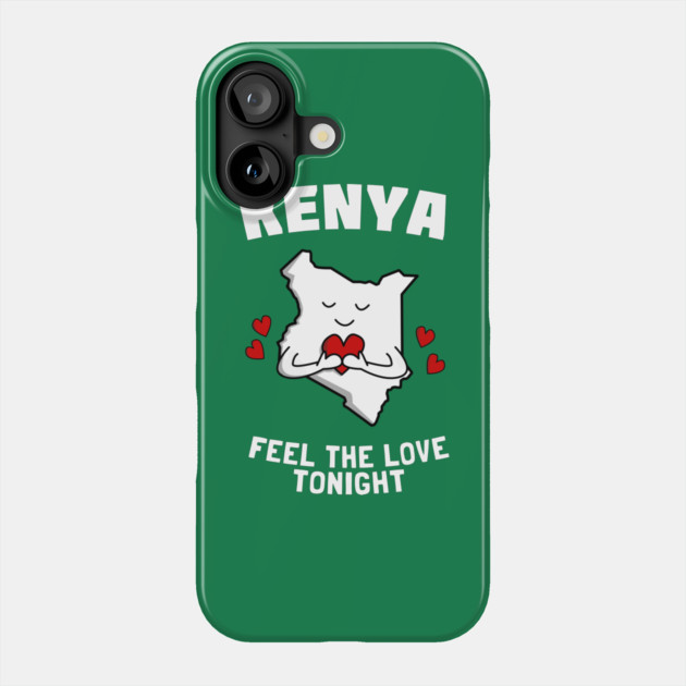 Kenya Feel The Love Tonight Phone Case by dumbshirts