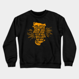 Man's Worst Enemy Crewneck Sweatshirt