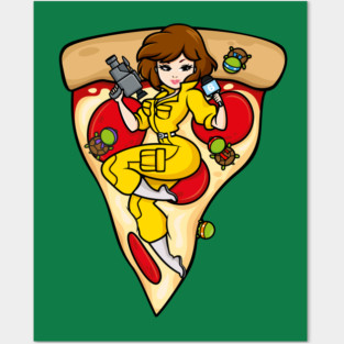 Interview with the Ninja Turtles Posters and Art