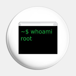 Bash Terminal - whoami: root Pin