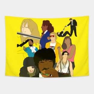 Tarantino Universe Tapestry