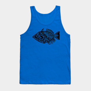 Hawaiian Humu Tank Top