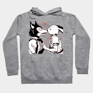 Beastars Haru and Legoshi Hoodie