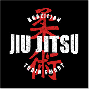 Jiu Jitsu ✅ Train Smart Posters and Art