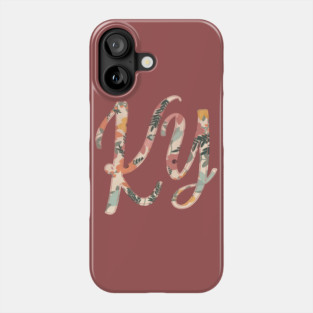 Floral States: Kentucky Phone Case