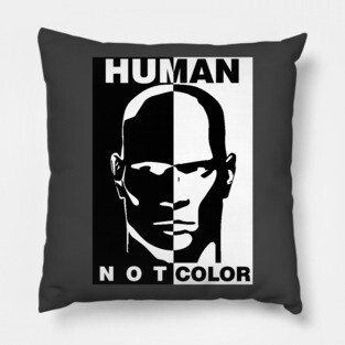 Human Color Human Pillow