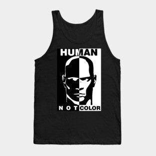 Human Color Human Tank Top
