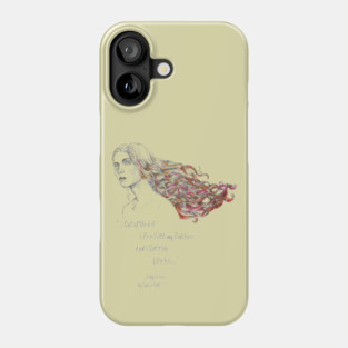 Lady Lazarus. Phone Case