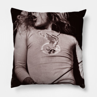 Robert Plant vintage Pillow