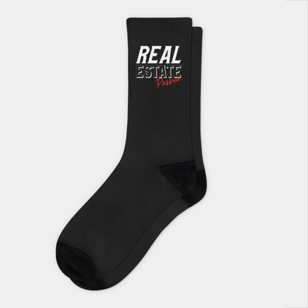 Real Estate Passion Socks by REG