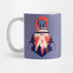 Forest - Alien Abduction Mug