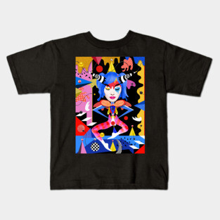 POP ART DIVA Kids T-Shirt