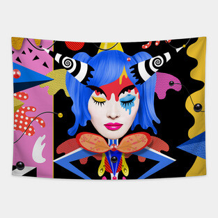POP ART DIVA Tapestry