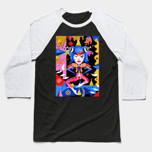 POP ART DIVA Baseball T-Shirt