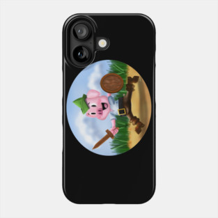 STORYBOOK PIG ADVENTURER Phone Case