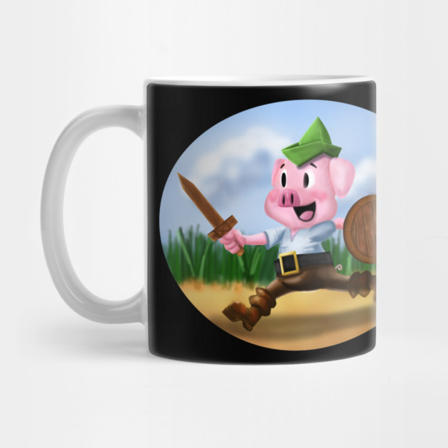 STORYBOOK PIG ADVENTURER by droidmonkey