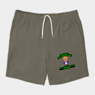 Pixel Matt Foley Motivational Quote Shorts