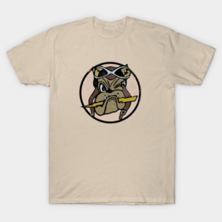 WW2 61st Fighter Squadron - Top Dogs (distressed) T-Shirt