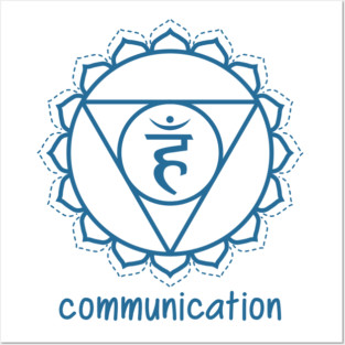 Chakra Gorge - Communication Posters and Art