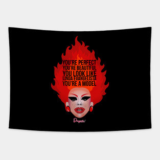 Aja from Drag Race Tapestry
