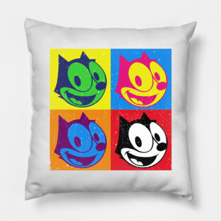 Felix The Cat ✅ Pop Art Pillow