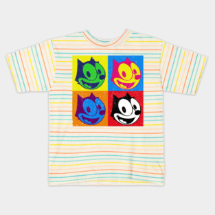 Felix The Cat ✅ Pop Art Kids T-Shirt