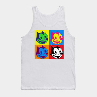 Felix The Cat ✅ Pop Art Tank Top