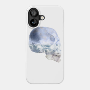 Head/Skull In The Clouds Phone Case