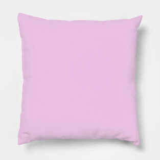 Pastel Purple Plain Solid Color Pillow