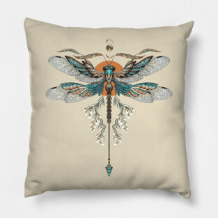 Dragonfly Pillow