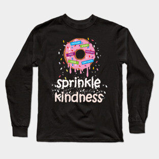 Throw Kindness Around Like Confetti T-Shirt,Kind Teacher Long Sleeve T-Shirt