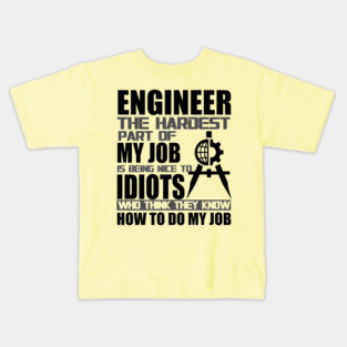 Engineer Kids T-Shirt