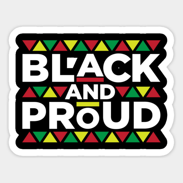 Black and Proud, African American, Black Lives Matter, Black Pride Magnet by UrbanLifeApparel