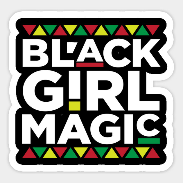 Black Girl Magic, Black Woman, Black Women, African American, Black Lives Matter, Black Pride Magnet by UrbanLifeApparel