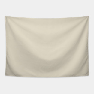Bone Off White Plain Solid Color Tapestry