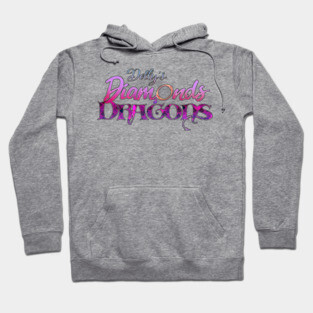 Dolly's Diamonds and Dragons Logo Hoodie
