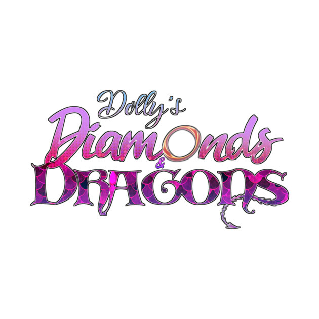 Dolly's Diamonds and Dragons Logo by cwgrayauthor