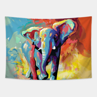 Elephant Tapestry