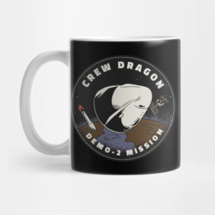 SpaceX Crew Dragon Patch Mug