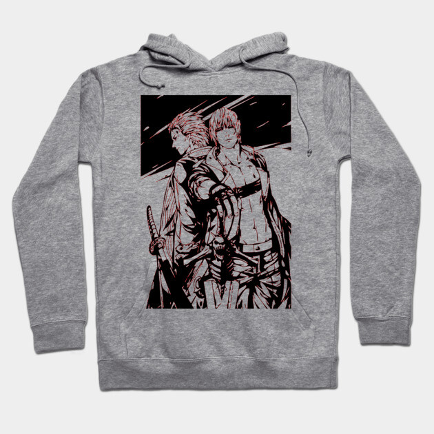 Zip Up Devil May Cry Vergil Hoodie Dante And Vergil Devil May Cry