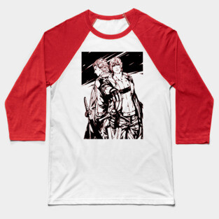 Dante and Vergil Devil May Cry Baseball T-Shirt