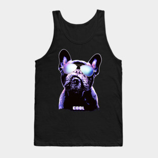 French bulldoog 80s Tank Top