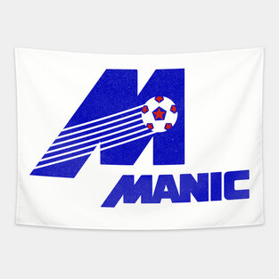 Defunct Montreal Manic Soccer 1981 Tapestry