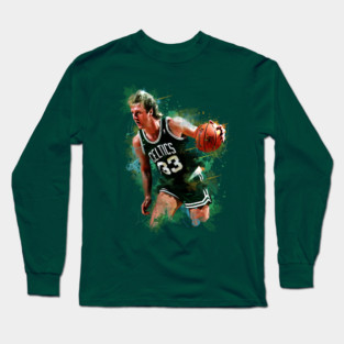 Larry Bird basketball legend Long Sleeve T-Shirt