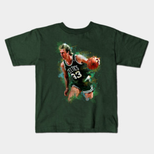 Larry Bird basketball legend Kids T-Shirt
