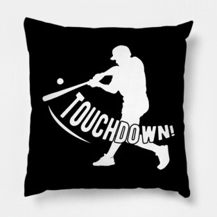 Baseball Player - Touchdown! Pillow